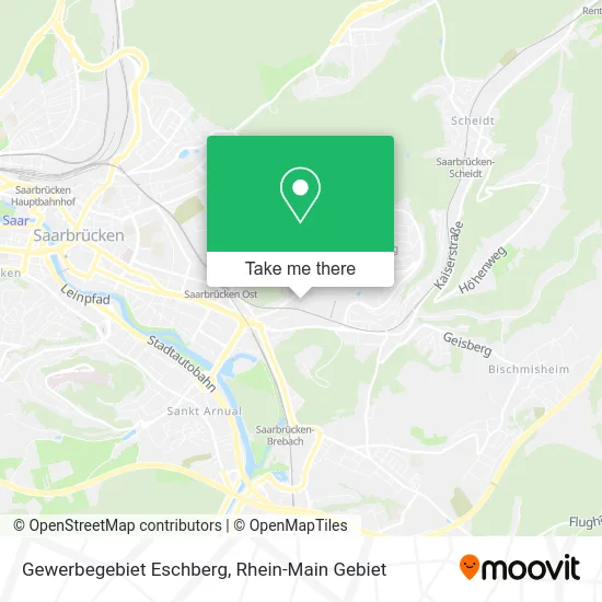Карта Gewerbegebiet Eschberg