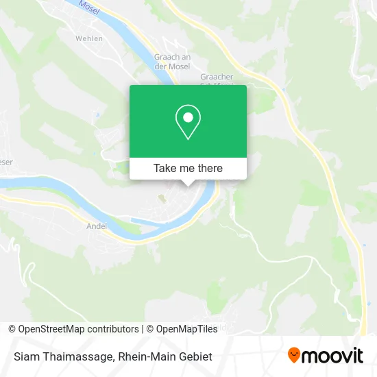 Карта Siam Thaimassage