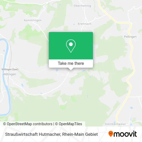 Карта Straußwirtschaft Hutmacher