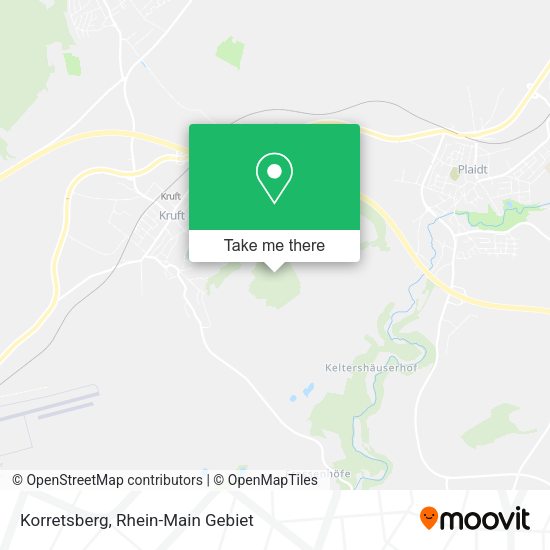 Карта Korretsberg