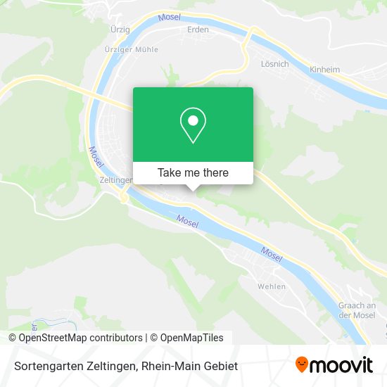 Карта Sortengarten Zeltingen