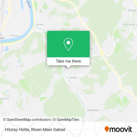 Карта Hitzlay Hütte