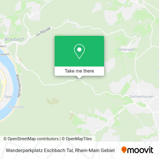 Карта Wanderparkplatz Eschbach Tal