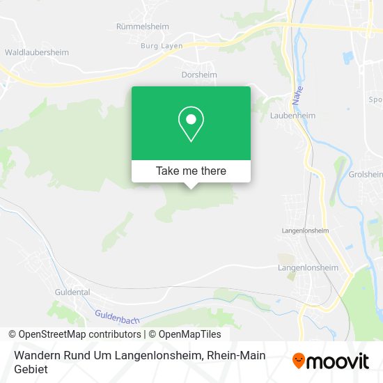 Карта Wandern Rund Um Langenlonsheim