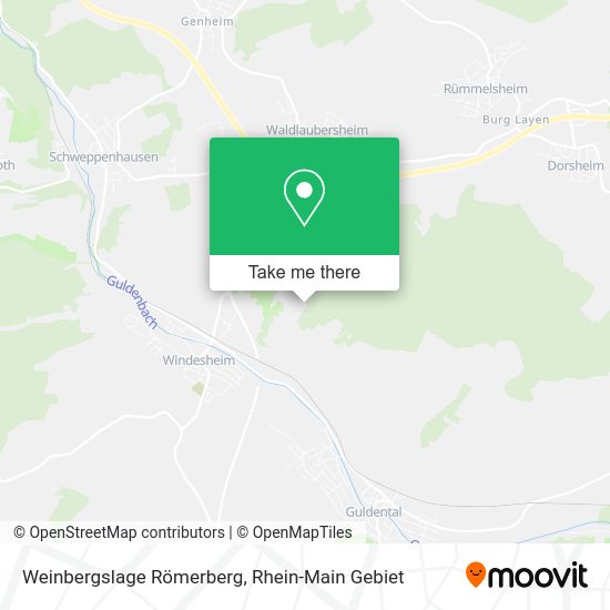 Карта Weinbergslage Römerberg