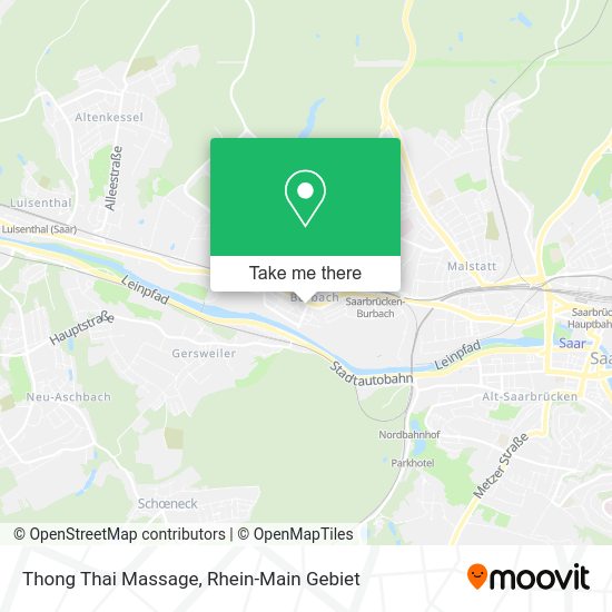 Карта Thong Thai Massage