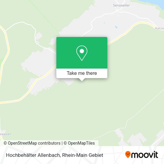 Карта Hochbehälter Allenbach
