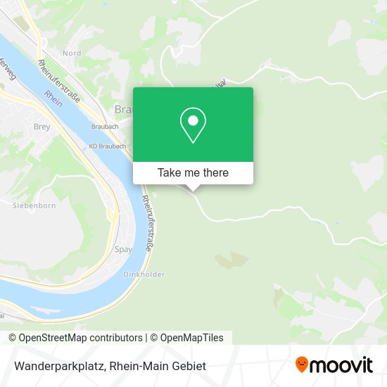 Карта Wanderparkplatz