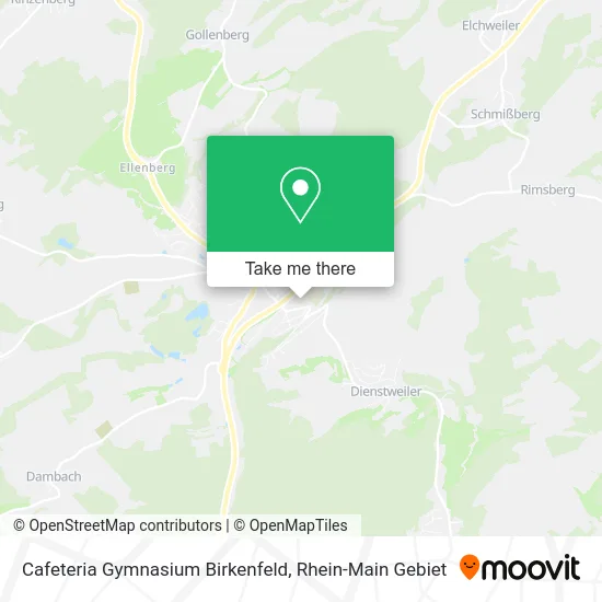Карта Cafeteria Gymnasium Birkenfeld