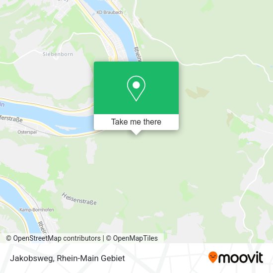Карта Jakobsweg
