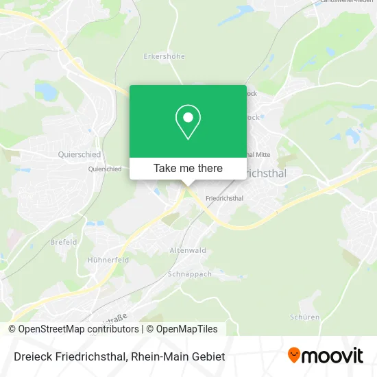 Карта Dreieck Friedrichsthal