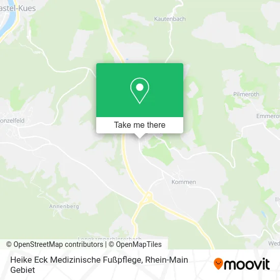 Карта Heike Eck Medizinische Fußpflege