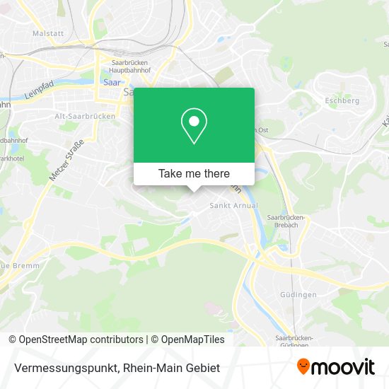 Карта Vermessungspunkt
