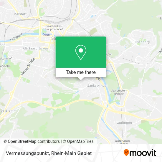Карта Vermessungspunkt