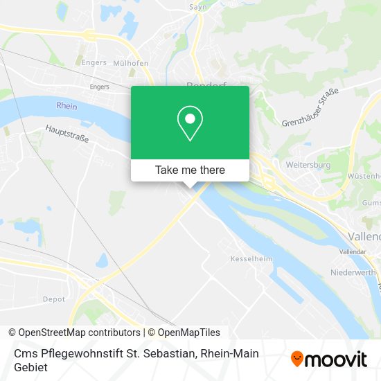Карта Cms Pflegewohnstift St. Sebastian
