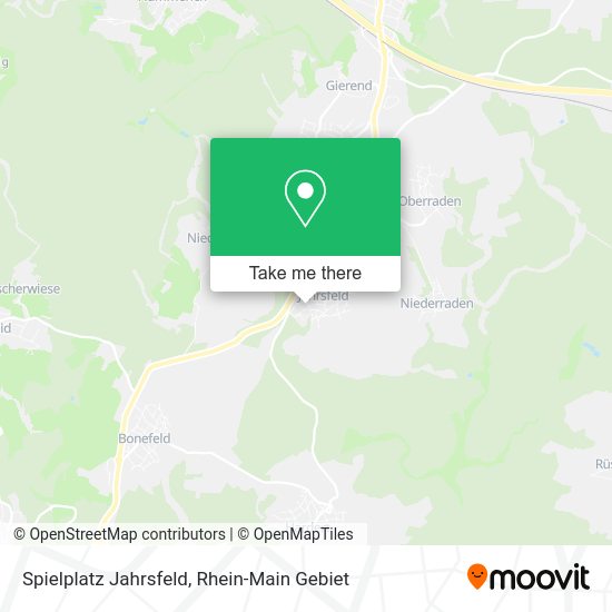 Карта Spielplatz Jahrsfeld