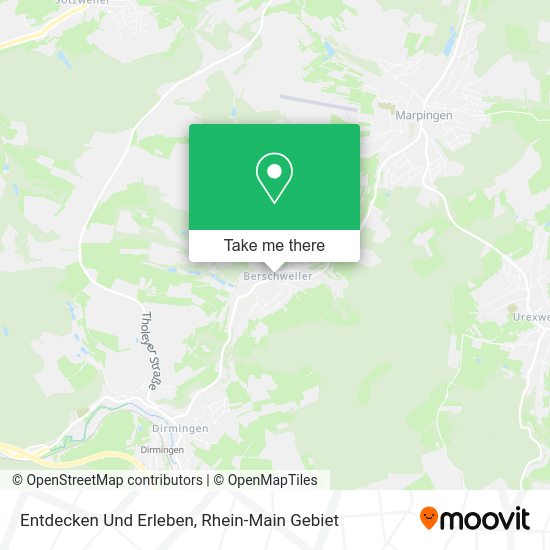 Карта Entdecken Und Erleben