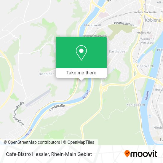 Карта Cafe-Bistro Hessler