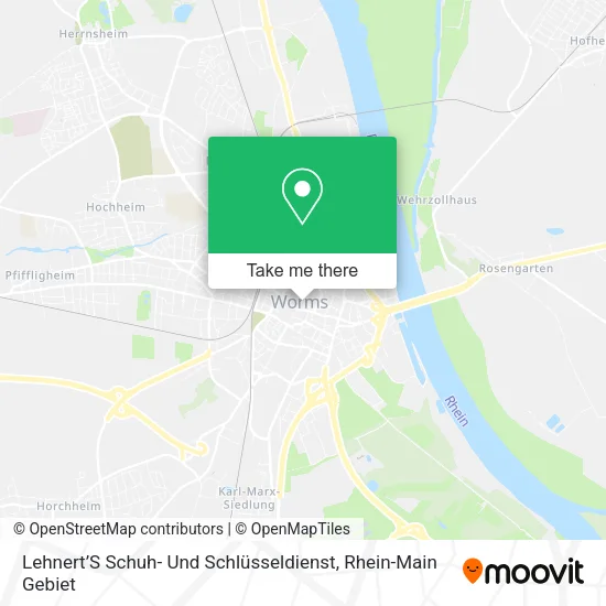 Карта Lehnert’S Schuh- Und Schlüsseldienst