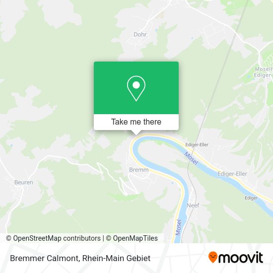 Карта Bremmer Calmont