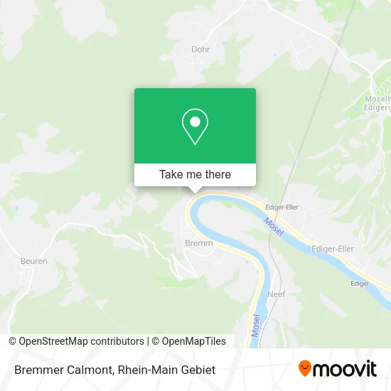 Карта Bremmer Calmont