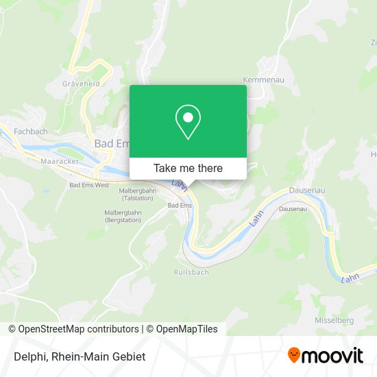 Delphi map
