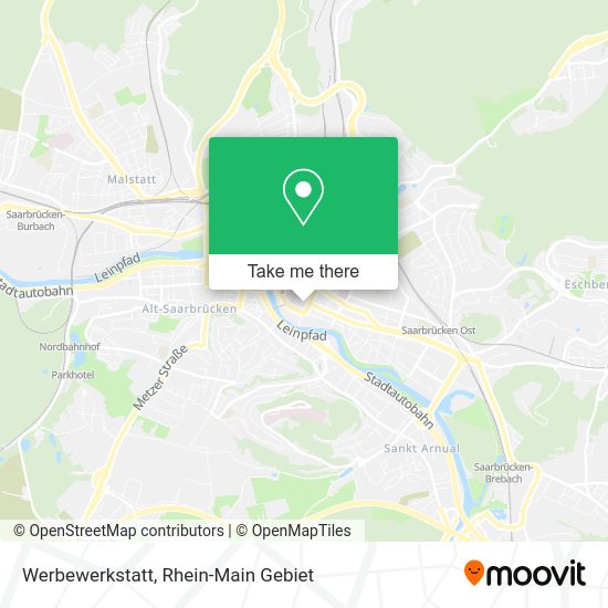 Карта Werbewerkstatt