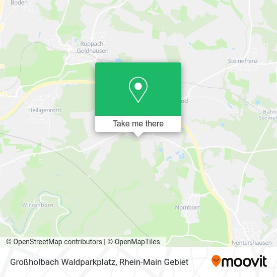 Карта Großholbach Waldparkplatz