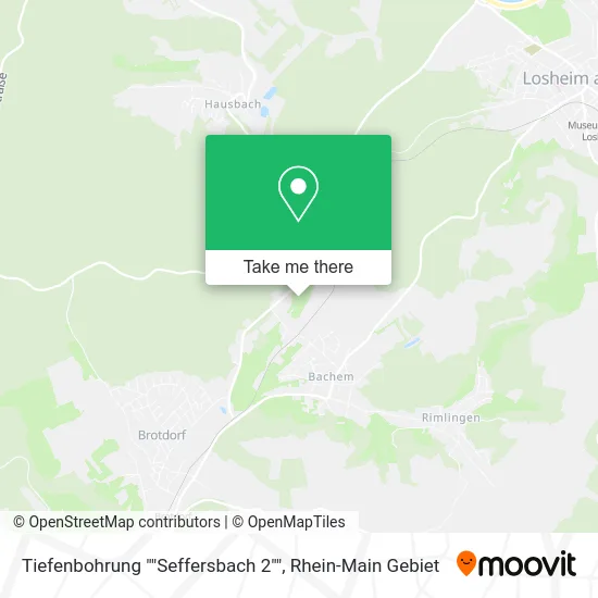 Карта Tiefenbohrung ""Seffersbach 2""