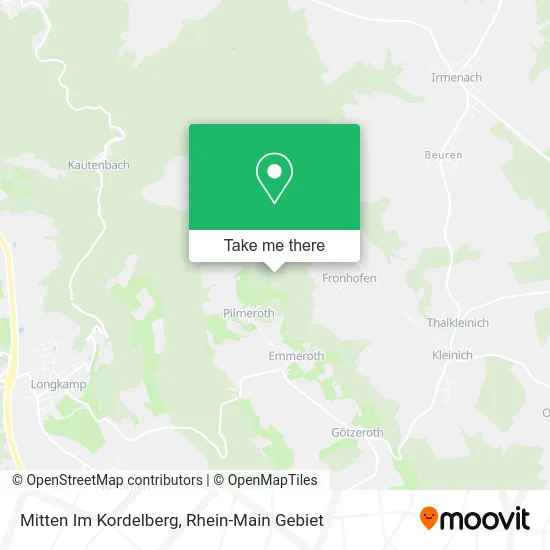Карта Mitten Im Kordelberg