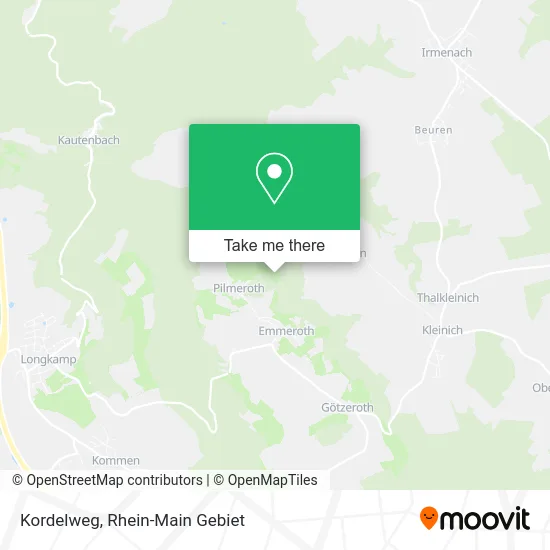 Карта Kordelweg