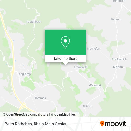 Карта Beim Räthchen