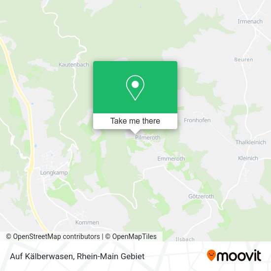 Карта Auf Kälberwasen