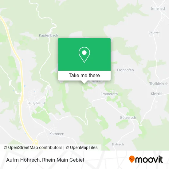 Карта Aufm Höhrech