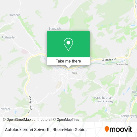 Карта Autolackiererei Seiwerth