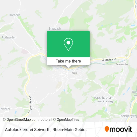 Карта Autolackiererei Seiwerth