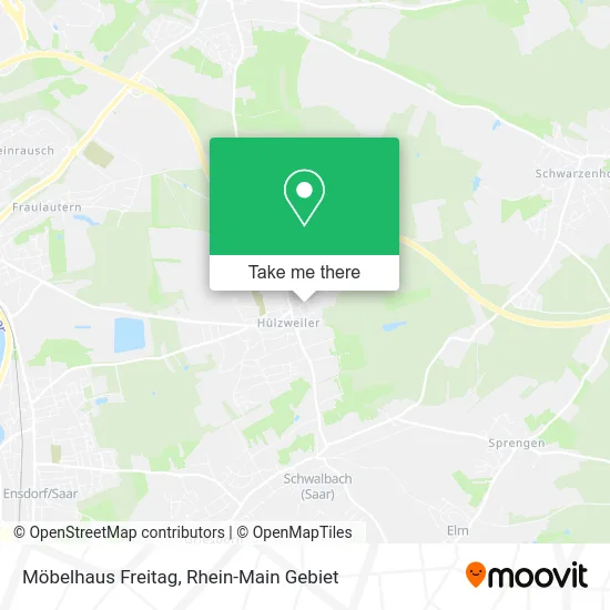 Карта Möbelhaus Freitag