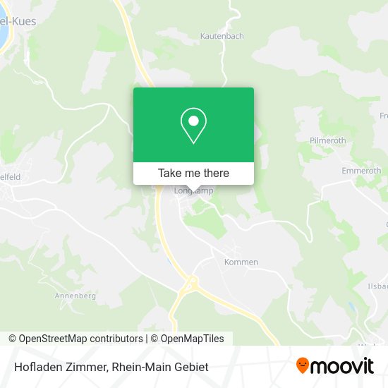Карта Hofladen Zimmer