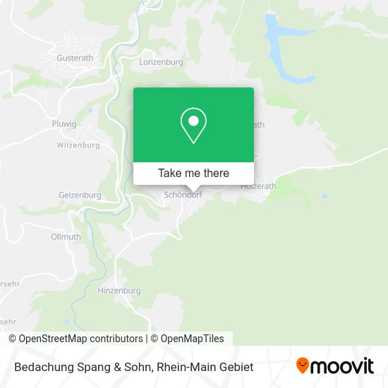 Карта Bedachung Spang & Sohn