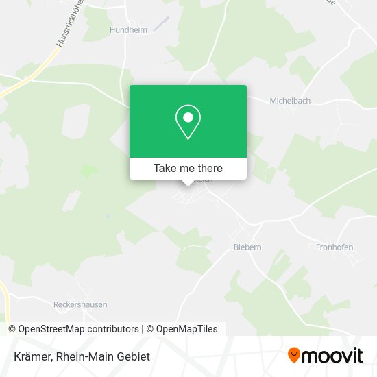 Карта Krämer