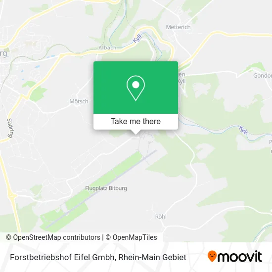 Карта Forstbetriebshof Eifel Gmbh