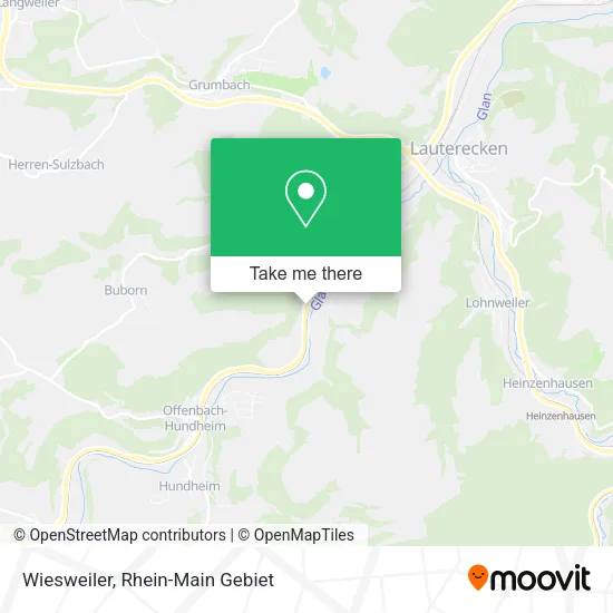 Карта Wiesweiler