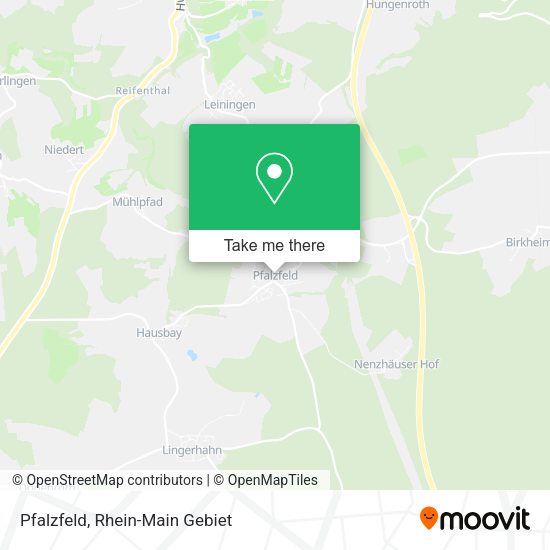 Карта Pfalzfeld