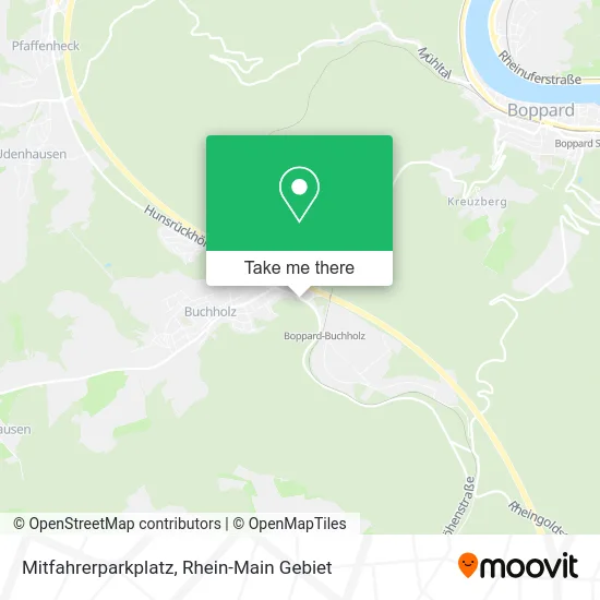 Карта Mitfahrerparkplatz