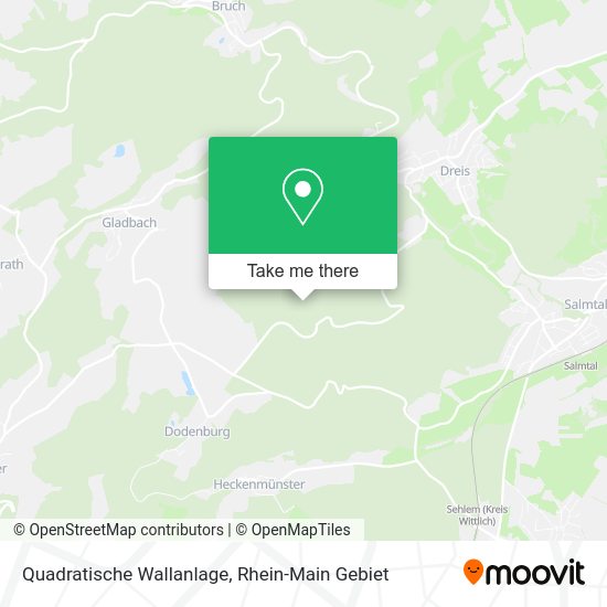 Карта Quadratische Wallanlage