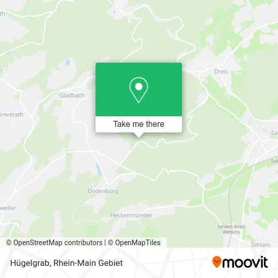 Карта Hügelgrab