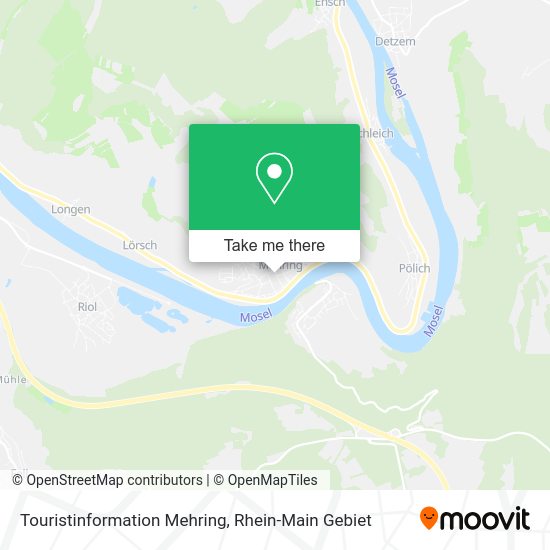 Карта Touristinformation Mehring
