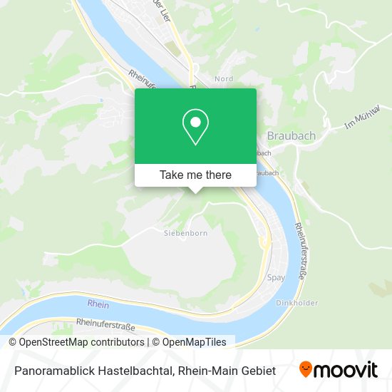 Карта Panoramablick Hastelbachtal
