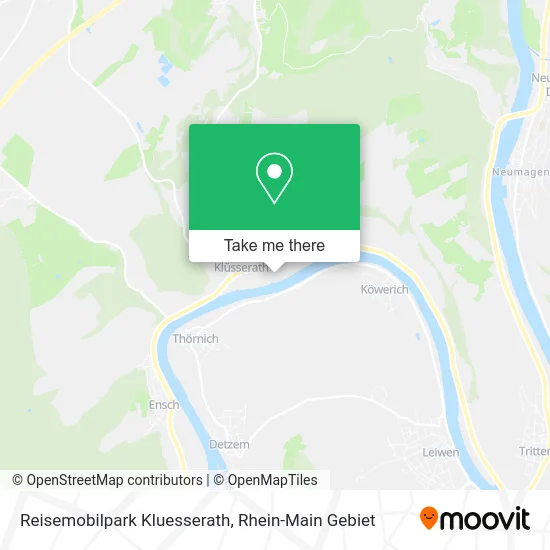 Карта Reisemobilpark Kluesserath