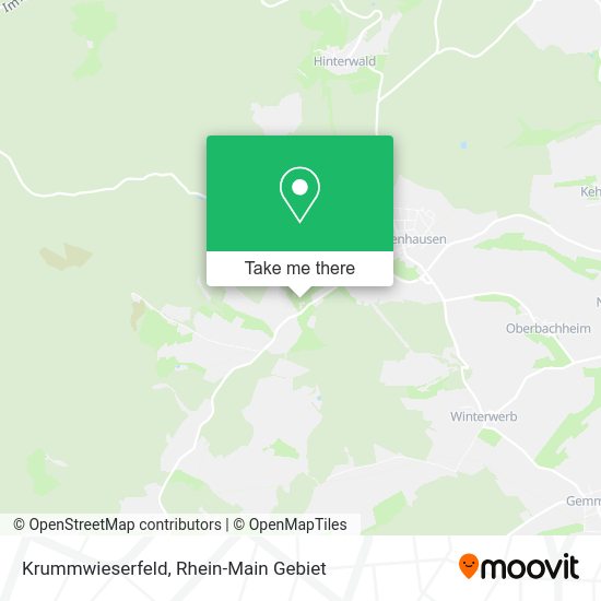 Карта Krummwieserfeld
